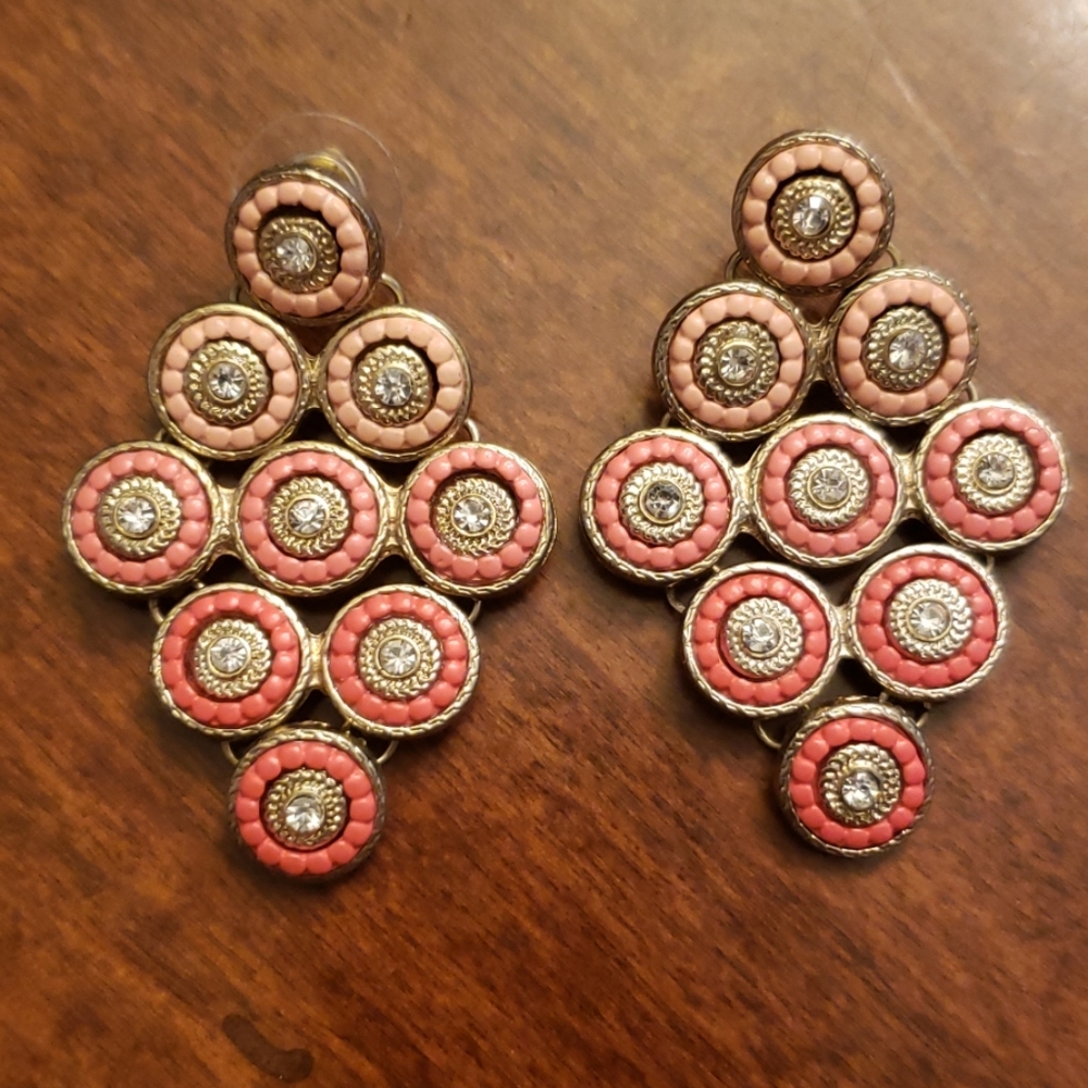 Shades of Coral Earrings